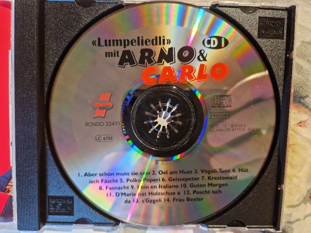 CDs: Arno & Carlo: Lumpeliedli 3 Cds – Gebraucht aus Brittnau von Zibu 4