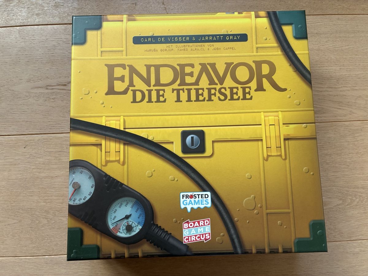 Giochi: Endeavour - die Tiefsee  – Nuovo e nell'imballaggio originale da Wattwil venduto da Frosch046