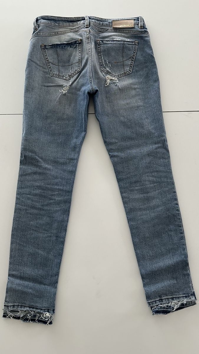 Pinko Jeans: Pinko Damenjeans Destroyed Gr. 29 Strass – Usato da Grenchen venduto da ylo_8mlq 4