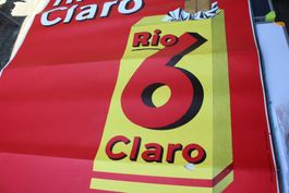 2 stück  Plakat Rio 6 Claro nikotinarm 128x90cm