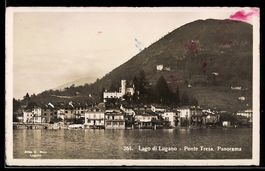 AK Ponte Tresa /Lago di Lugano, Panorama