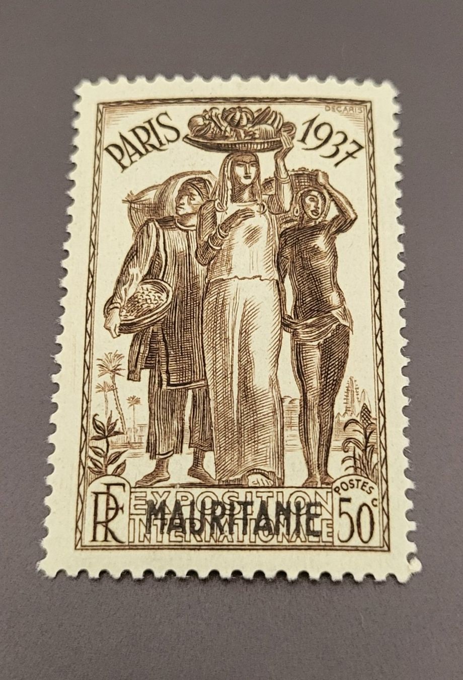 Alle Briefmarken: Mauretanien 1937 alte briefmarke A018 – Gebraucht aus St Gallen von Stampsalshobby