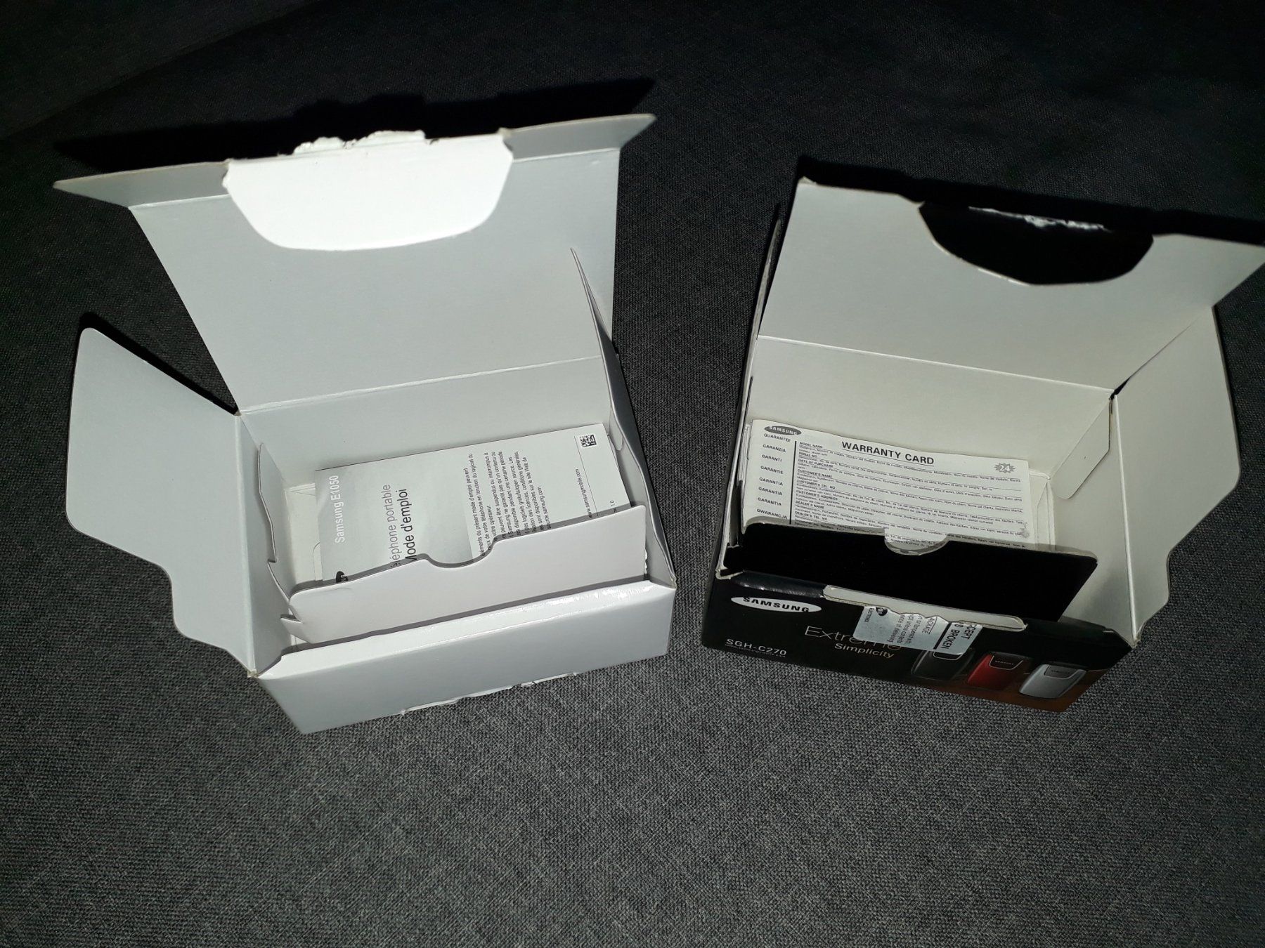 Samsung Handys / Smartphones: Zwei LEERE Samsung natel OVP – Gebraucht aus Wettingen von Sk8ertomda 1