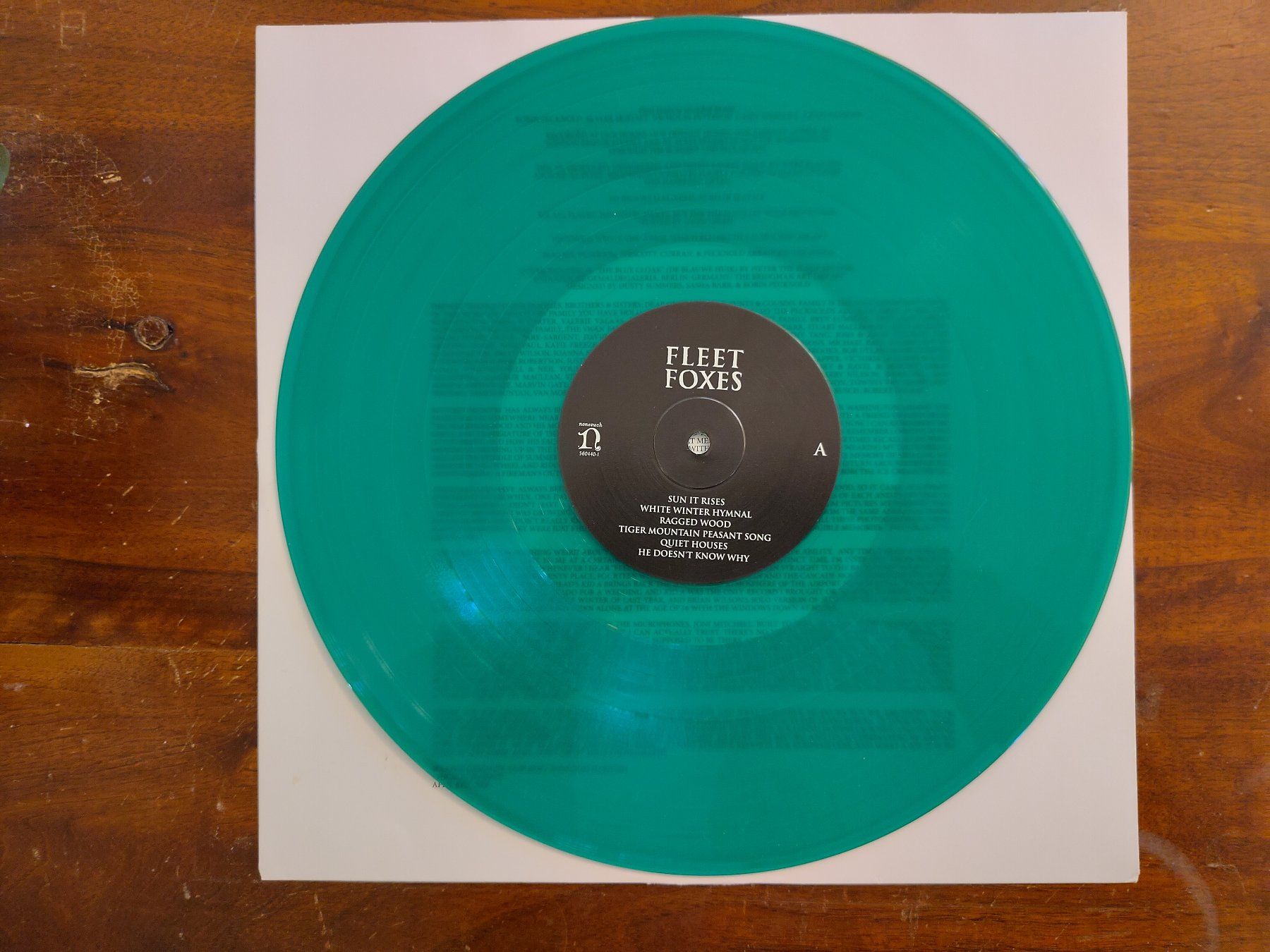 Schallplatten: Fleet Foxes LP Schallplatte – Gebraucht aus Zürich von isthatablatt 4