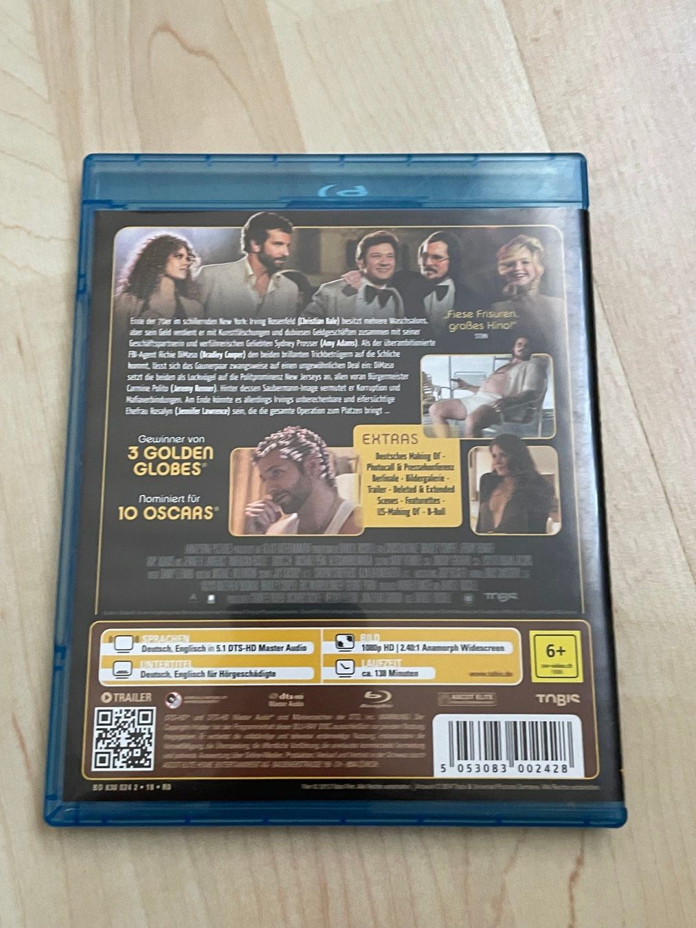 Tutti i DVDs: American Hustle Blue-ray – Usato da Zwingen venduto da veilchen_123 1