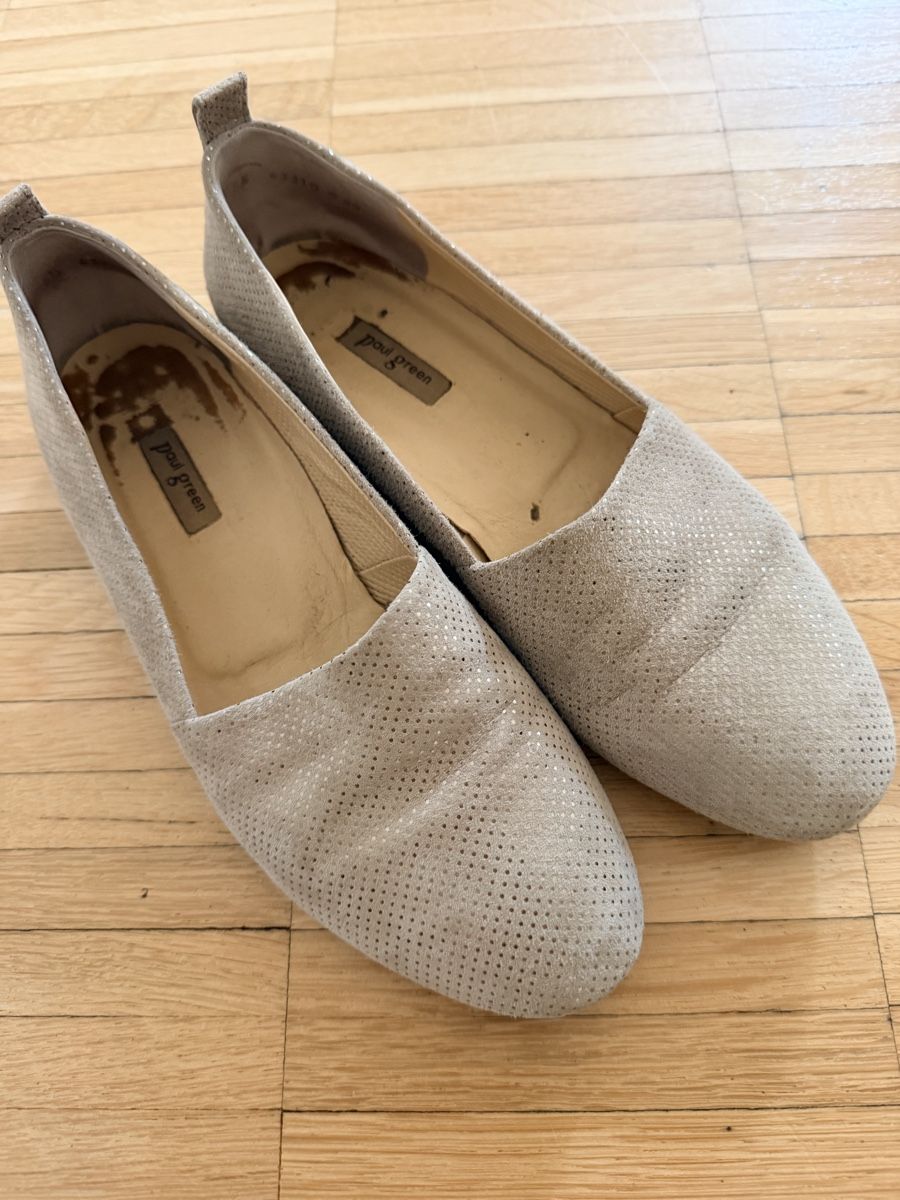 Paul Green Damenschuhe: Pau Green Balerina beige 38.5 – Gebraucht aus Pfeffingen von hai_9k7w
