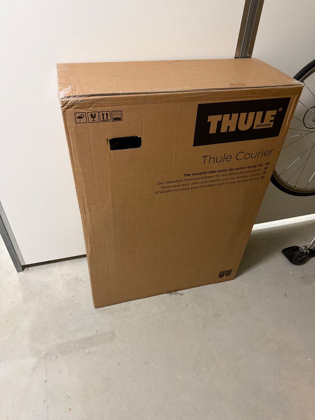 Thule Rimorchi: Thule Courier (Kid+Cargo) – Nuovo e nell'imballaggio originale da Wettingen venduto da myworldsking 1