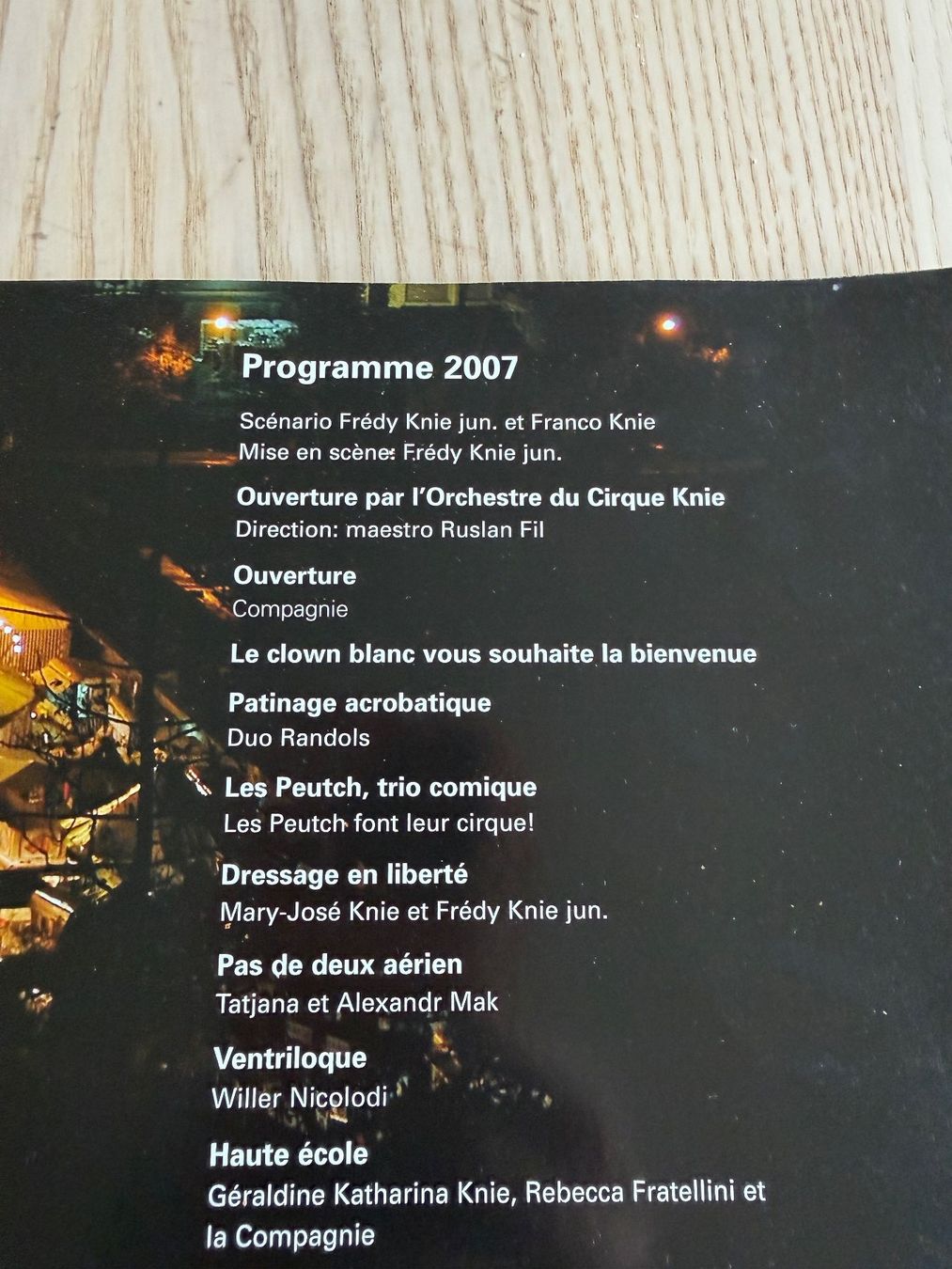Riviste & Magazine: Knie Fantastico, programme du cirque Knie 2007 – Usato da Fribourg venduto da J334455 1