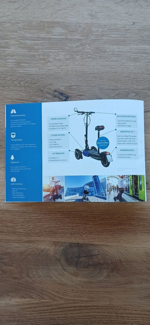Scooter: E-Scooter Scuddy Slim V3 – Usato da Erlinsbach venduto da lin_dt2l 4