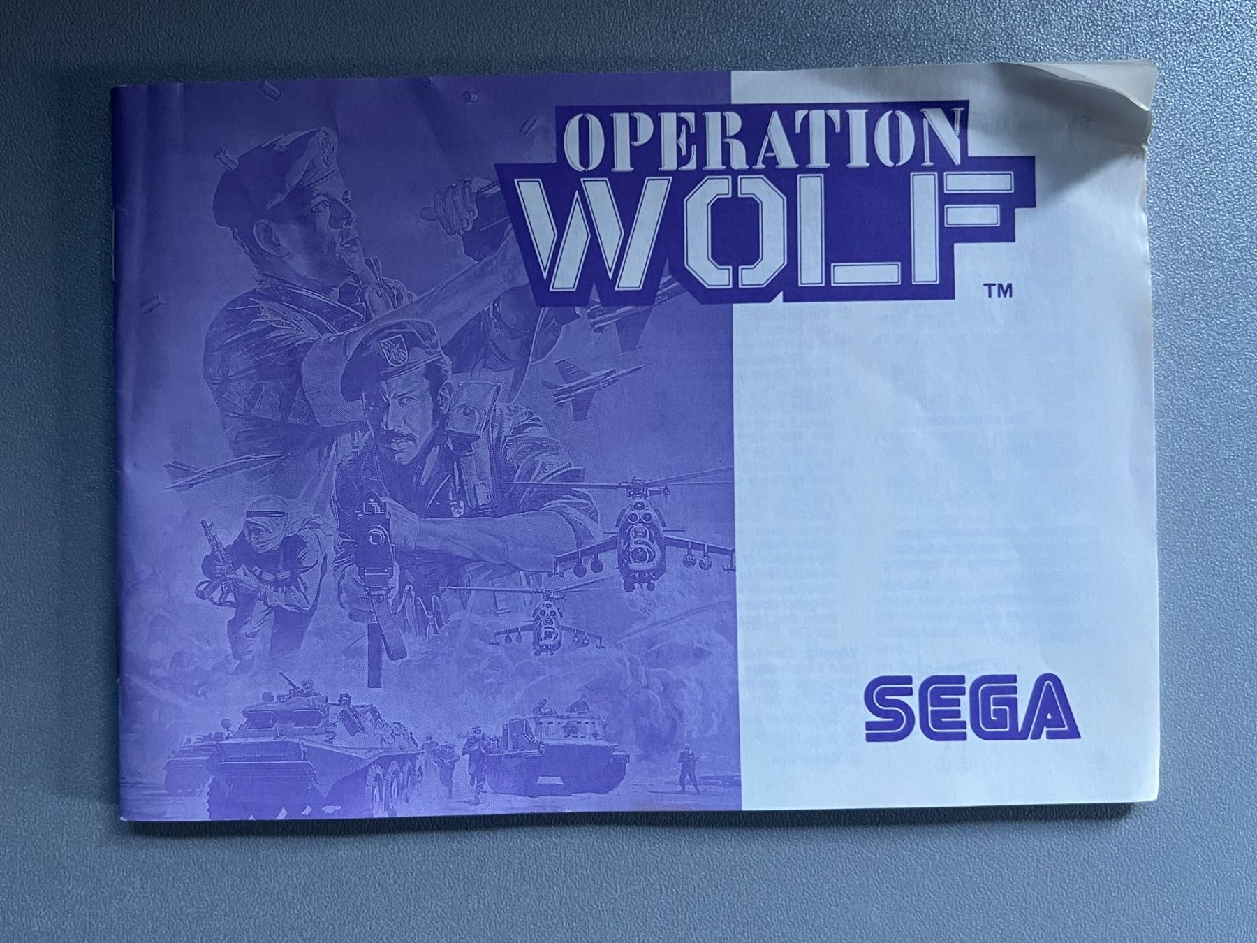 Sega Giochi: Forgotten Worlds + Operation Wolf - Master System Games – Usato da Rivera venduto da poweradem05 8