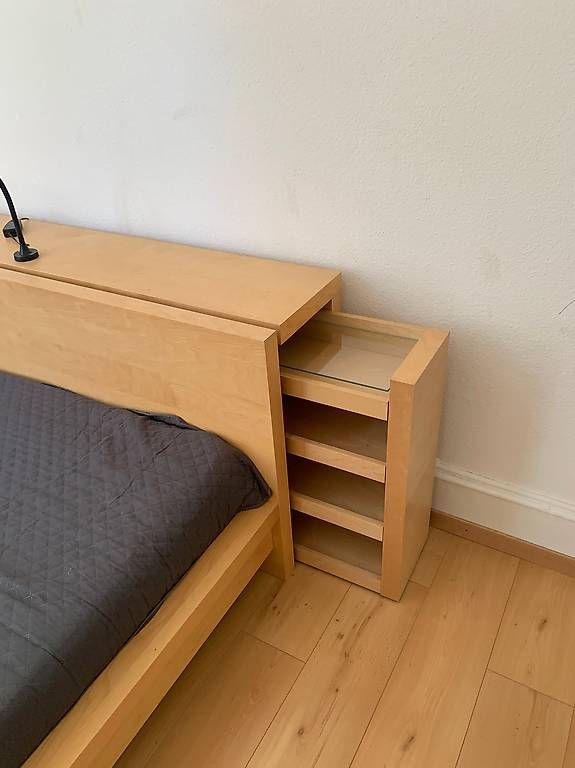 Ikea Letti: Lit série Malm en bouleau – Usato da Le Locle venduto da fdonze 4