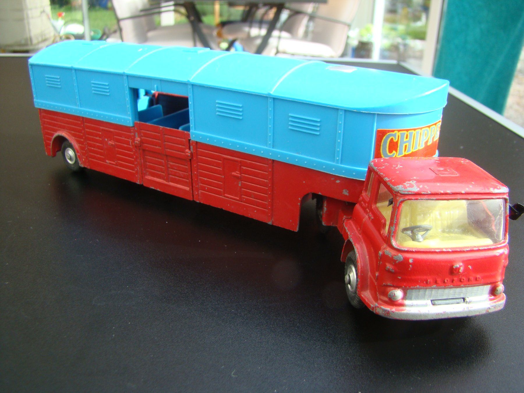 Dinky Toys Modellini d'auto: Corgi Major Bedford Chipperfields Pferdetransporter cool rar – Usato da Walzenhausen venduto da Vanquish711 8