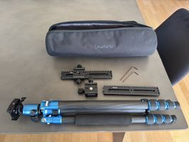 Traumflieger C-3 Carbon Stativ mit Kugelkopf, Tasche & Zubeh