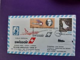 Vuelo Especial BUENOS AIRES-ZH-LUZERN Swissair 1981
