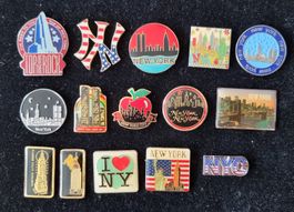 15 New York Pins