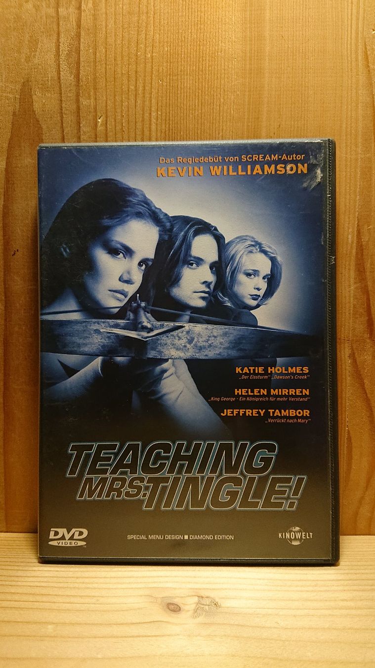 Tutti i DVDs: TEACHING MRS. TINGLE! DVD mit Katie Holmes – Usato da Wilderswil venduto da Exebub
