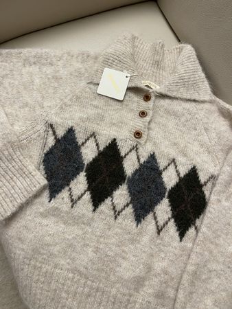 NEU! Warmer Winter Strickpullover Gr. S/M
