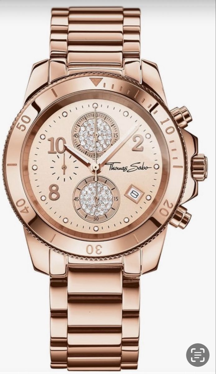 Thomas Sabo Orologi: Thomas Sabo Armbanduhr Rose Gold – Usato da Affoltern am Albis venduto da Vsyra