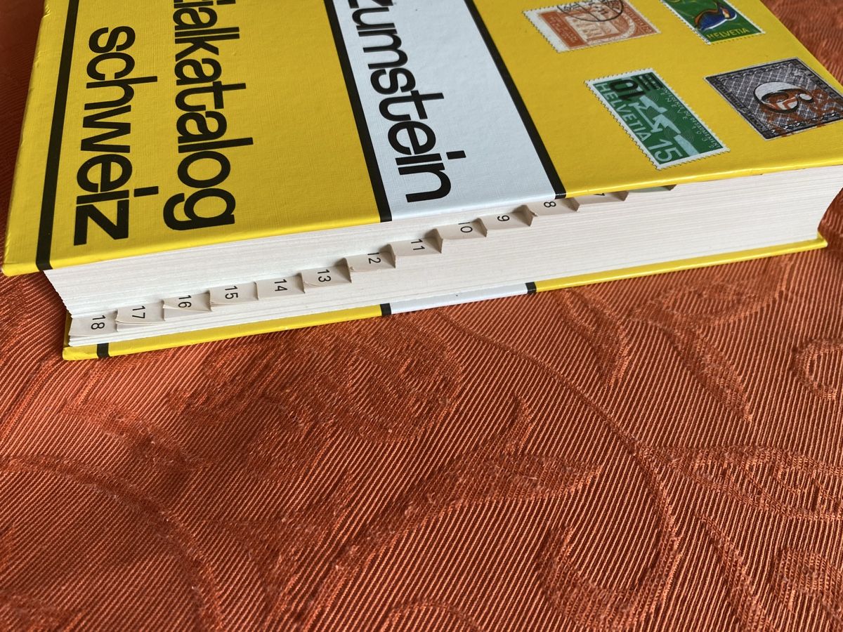 Livres: Zumstein Spezialkatalog Schweiz 1992 – D'occasion à Utzigen par Lasagne99 5