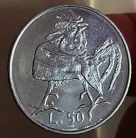 SAN MARINO 50 LIRE 1974 UNZ. *RAR*