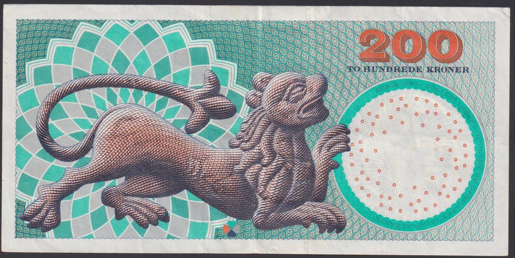 Banconote: Dänemark 200 Kroner 2000 – Usato da Brugg AG venduto da banknoten_muesli 1
