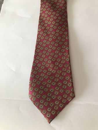Cravate Stefano Ricci bordeaux à motifs - élégante!