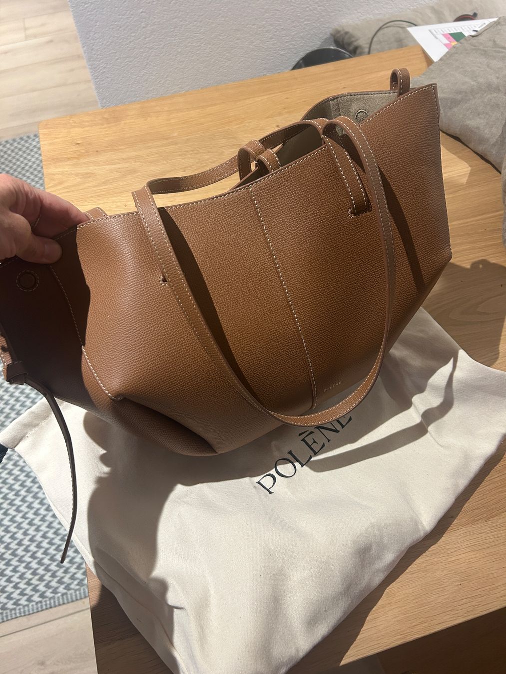 Polène Sacs femmes: Neue Polene Tasche Cyme mini Camel – Neuf (Voir description) à Epsach par has_s27w 1