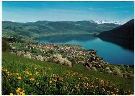 Oberägeri mit Hochalpen