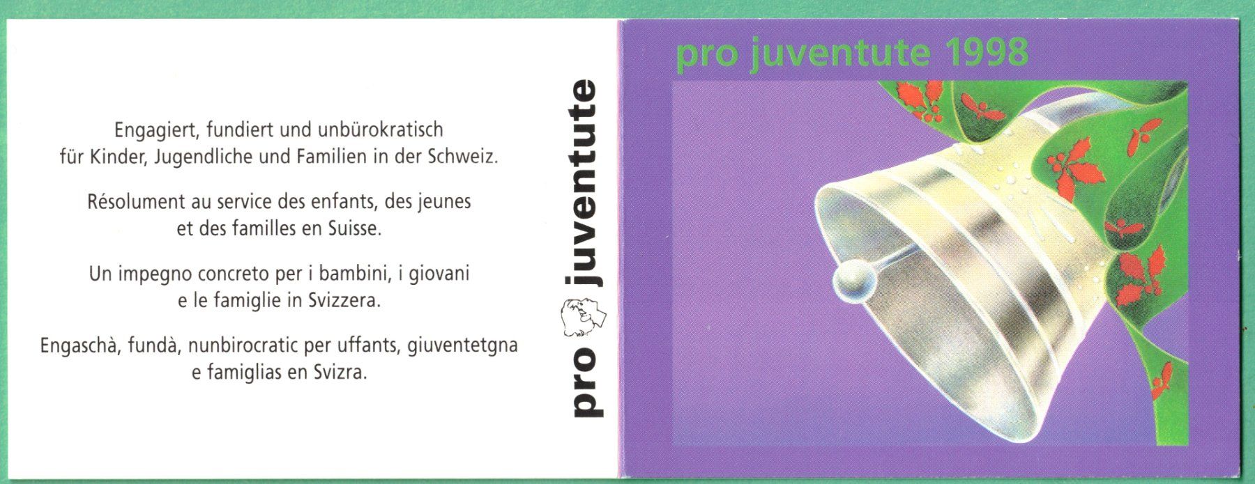 Tutti i francobolli: MH  1998  Pro Juventute    postfrisch    Postpreis CHF 12.70 – Nuovo e nell'imballaggio originale da Mellingen venduto da Ginger