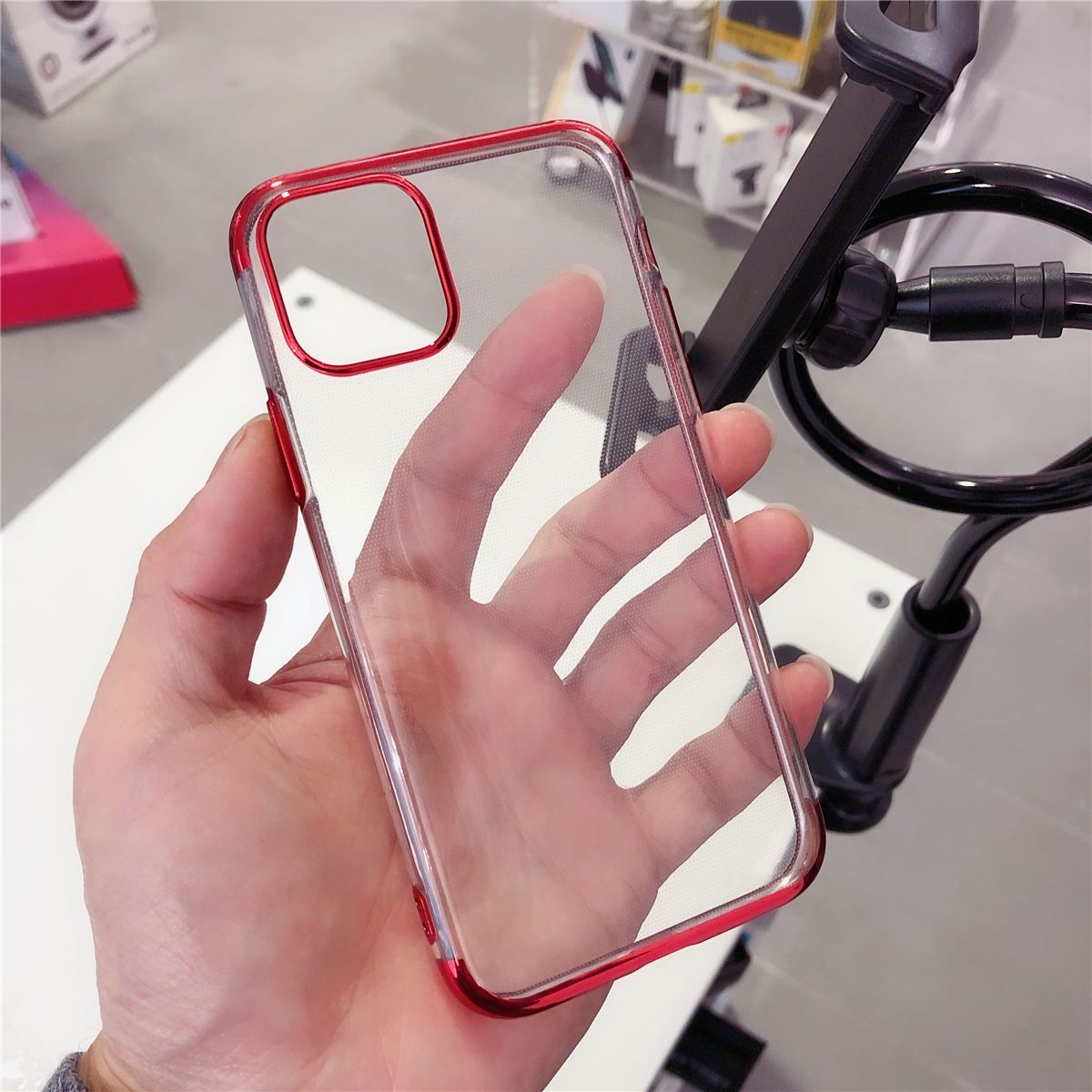 Cover & Protezioni schermo: iPhone 11 Pro - coque antichoc double couleur rouge – Nuovo e nell'imballaggio originale da Morges venduto da DigiAC