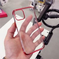 iPhone 11 Pro - coque antichoc double couleur rouge