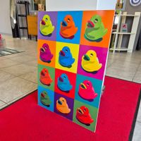 IKEA Knista Pop Art Bild: Ducks by Clara Wells
