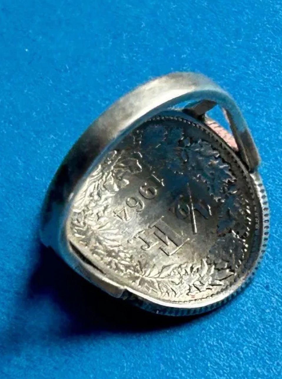 Ringe: Silberring 50 Rappen 1964 – Gebraucht aus Dittingen von Bijoubelle 7