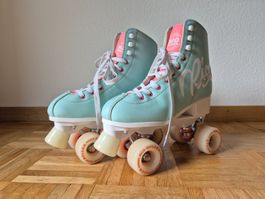 Rio Roller Script Teal Rollschuhe Gr. 40.5