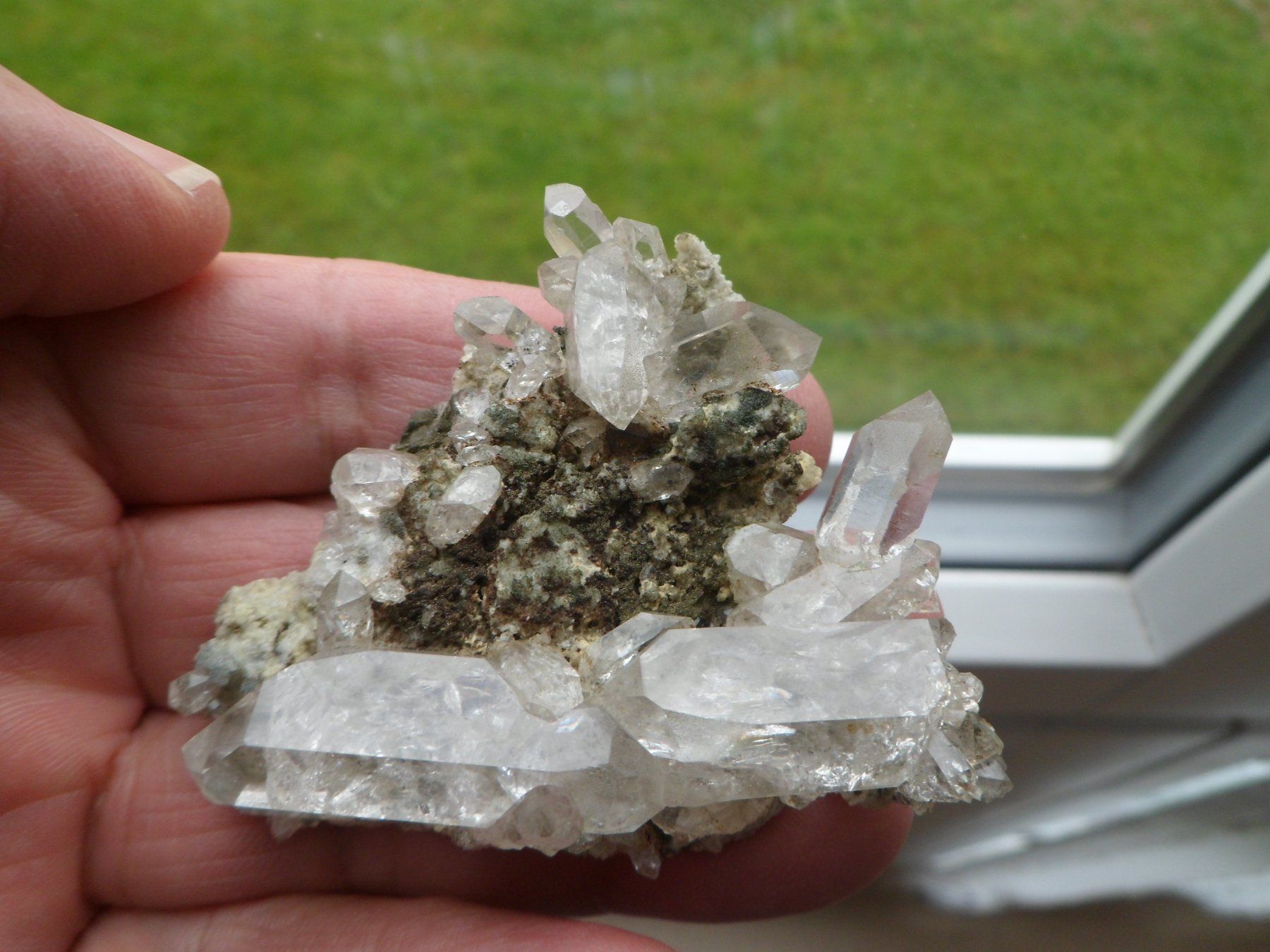 Mineralien & Heilsteine: Bergkristall Schweiz – Gebraucht aus Affoltern am Albis von Fossil60 1