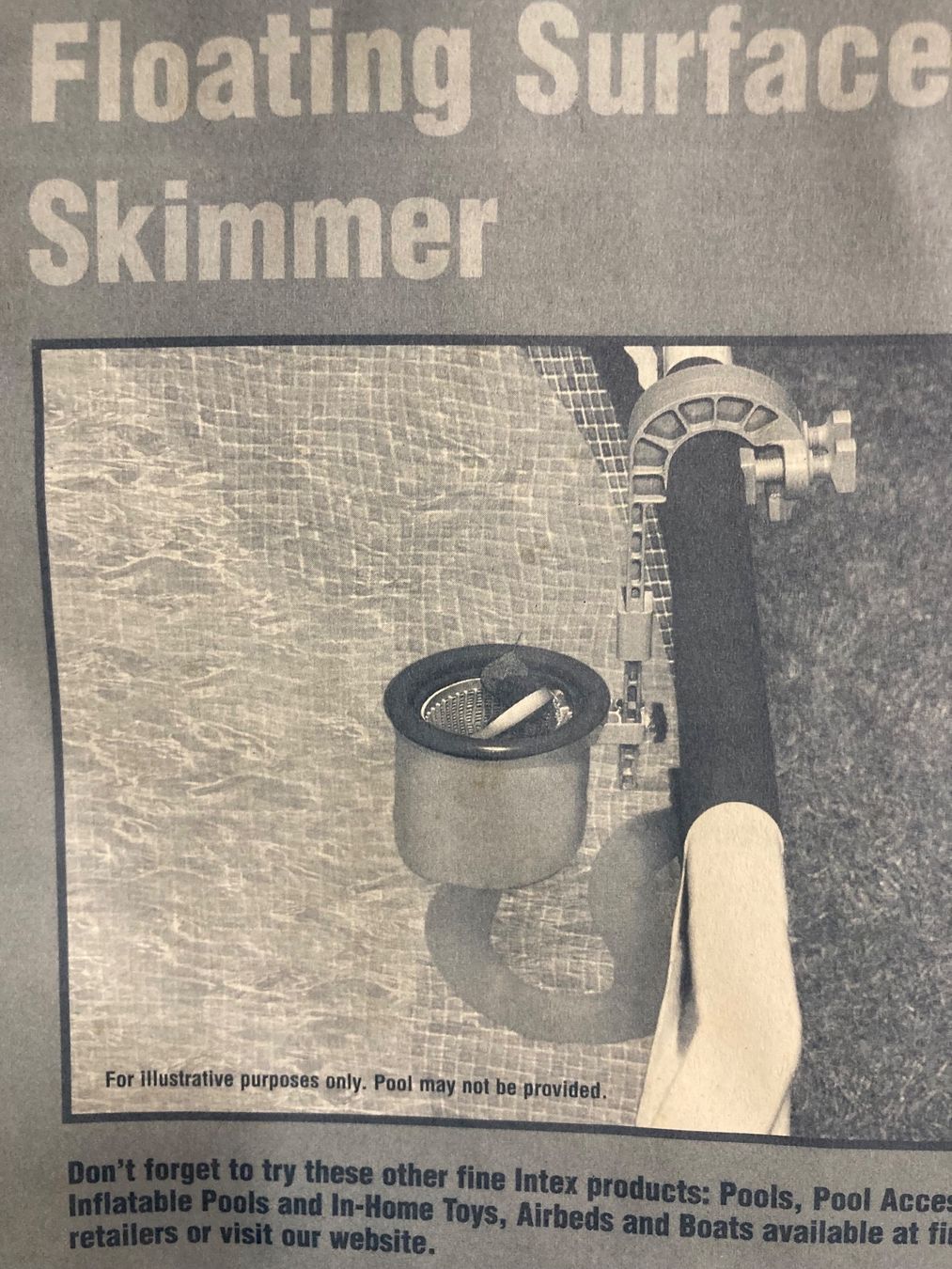 Intex Piscine: Intex Oberflächenreiniger NEU – Nuovo (secondo la descrizione) da Erlenbach im Simmental! venduto da Simmentaler-Perlen 5