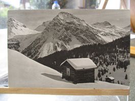 Arosa Blich auf Schiesshorn 1914  Postkarte    1