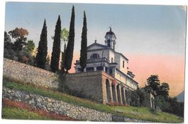 Lago di Lugano Chiesa della Caravina