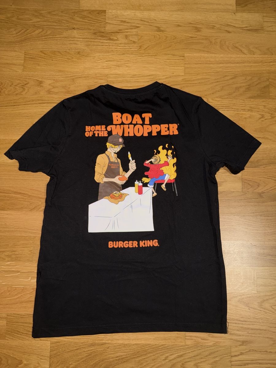 T-shirt: T-Shirt Anime Burger King – Usato da Dübendorf venduto da SpyridoulaT 1