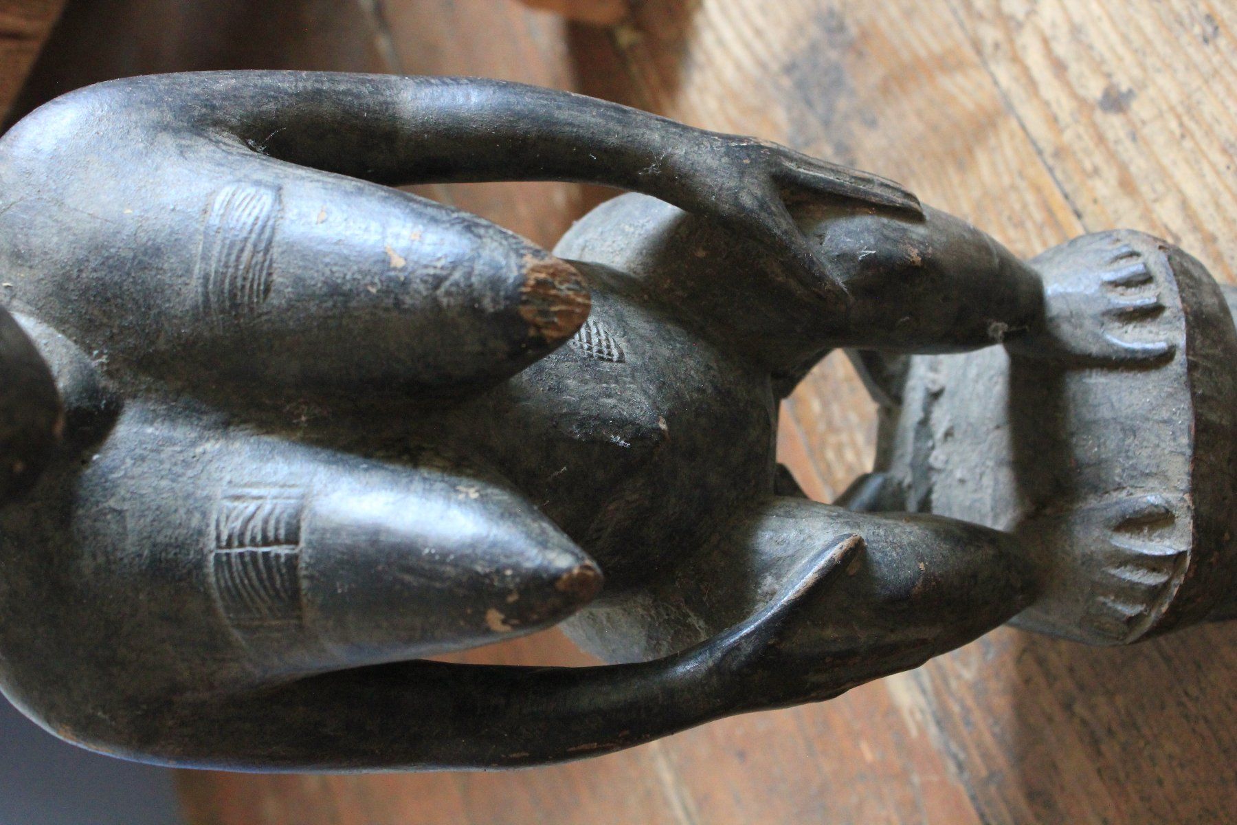 Sculture & Statue: Antike Ahnenfigur Baule Kongo – Usato da Lajoux JU venduto da webstuhl 7