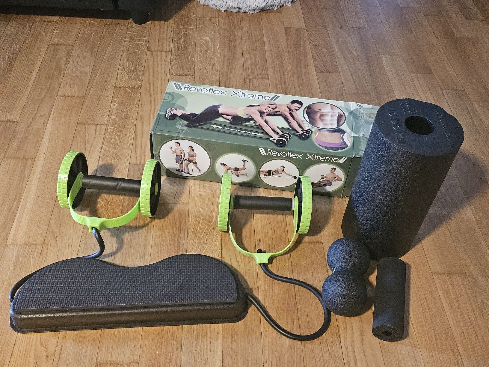 Hometrainer: Plattform-Heimtrainer inkl. Foam Roller set – Usato da Oberengstringen venduto da gre_7wv8 1