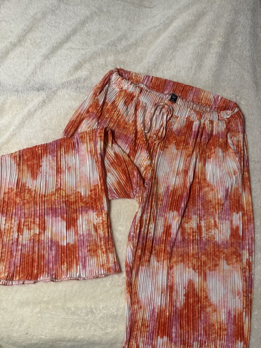 Pantaloni: Pantalon multicolore taille élastique – Usato da St-Séverin venduto da zoe_28p5