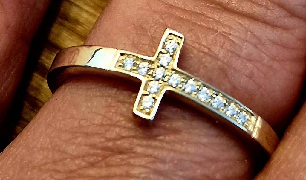 Thomas Sabo Anelli: Thomas Sabo,  Ring, Kreuz – Usato da Feusisberg venduto da cts_55rn 2