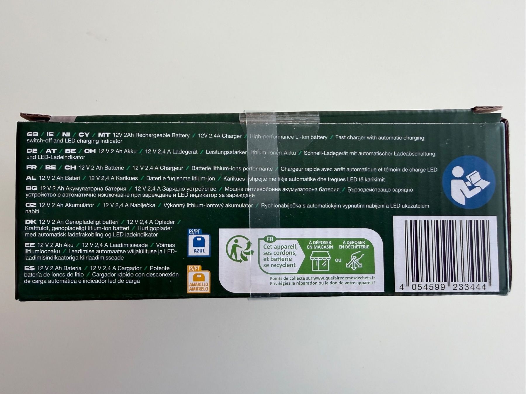 Parkside Caricatori & Batterie: Parkside batterie 2Ah/12V + chargeur – Usato da St-Gingolph venduto da GoldenKeys 3