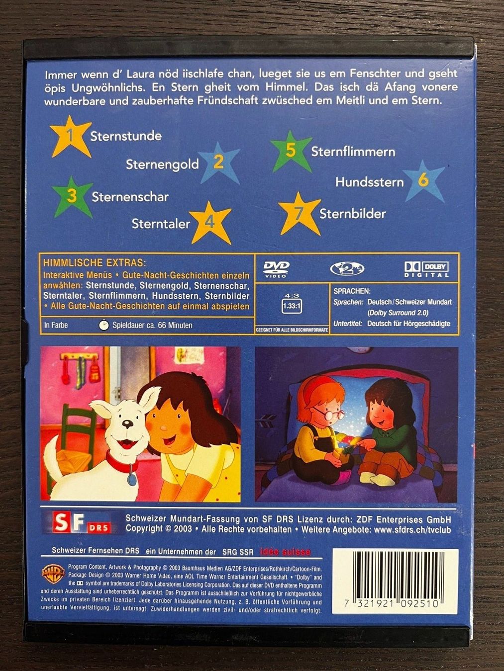 Tutti i DVDs: Lauras Stern 1 – Usato da Zürich venduto da FilmFreunde 1