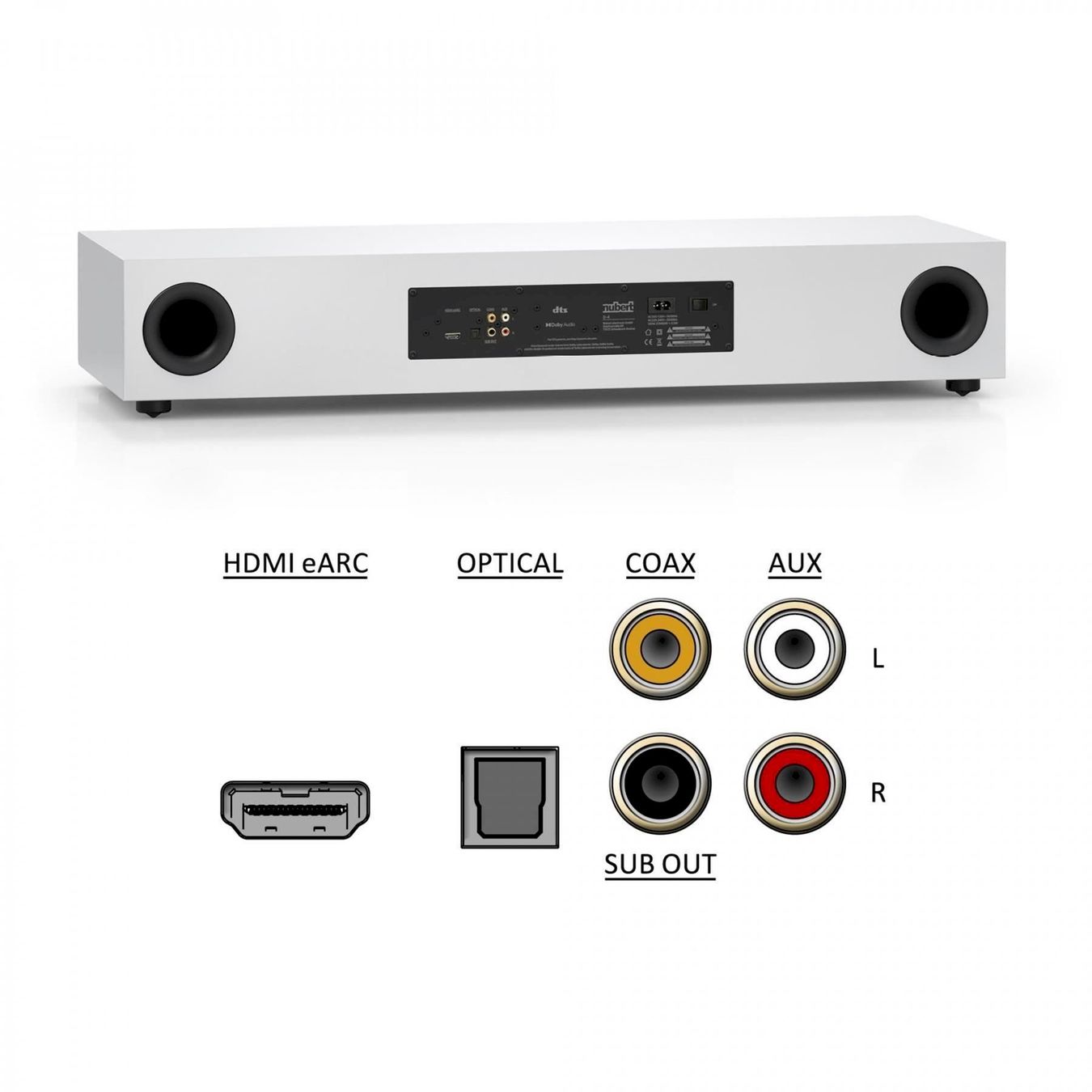 Home Cinema: Nubert nuPro AS-3500 soundbar weiß – Nuovo e nell'imballaggio originale da Bottighofen venduto da zaap 4