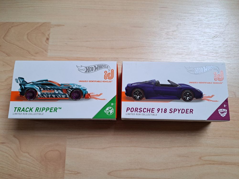 HOT WHEELS ID CARS Porsche 918 Spyder und Track Ripper NEU (Neu und ...