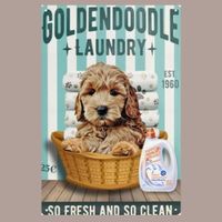 🔥 GOLDENDOODLE LAUNDRY Hunde Blechschild 🩵 20x30cm OVP 🔥