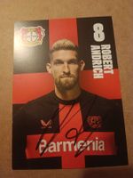 Robert Andrich - handsignierte Bayer Leverkusen Karte