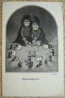 KÜNSTLER-AK "WEIHNACHTSGÄRTLEIN" VON M. GOETZ 1926